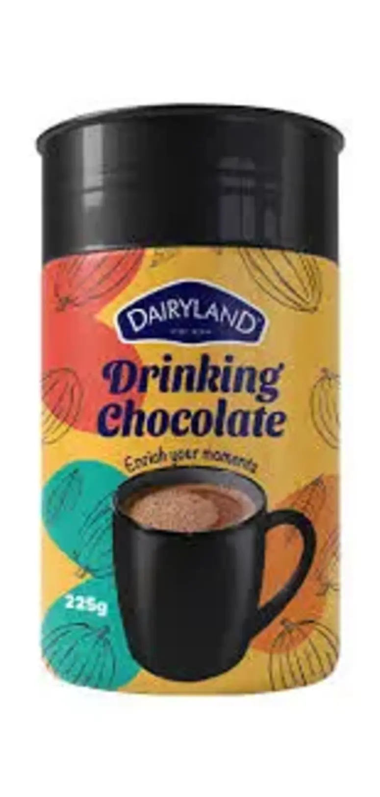 Dairyland Drinking Chocolate 225G Jar